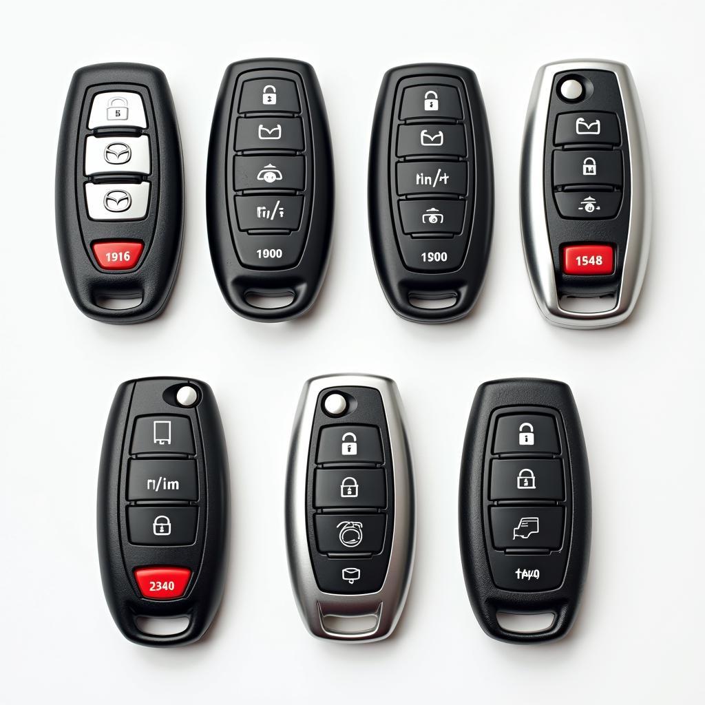 Mazda 3 Key Fob Types