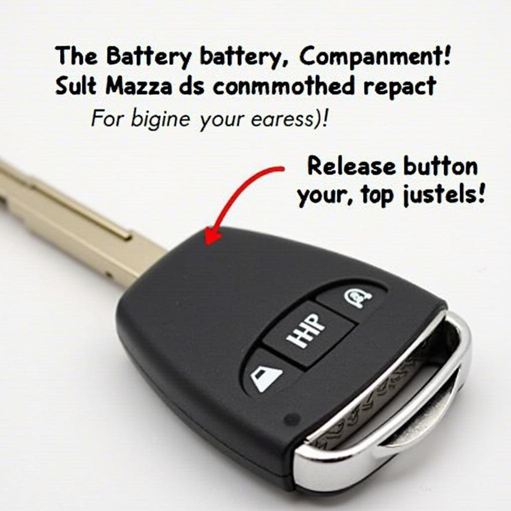 Mazda CX-3 Key Fob Battery Location