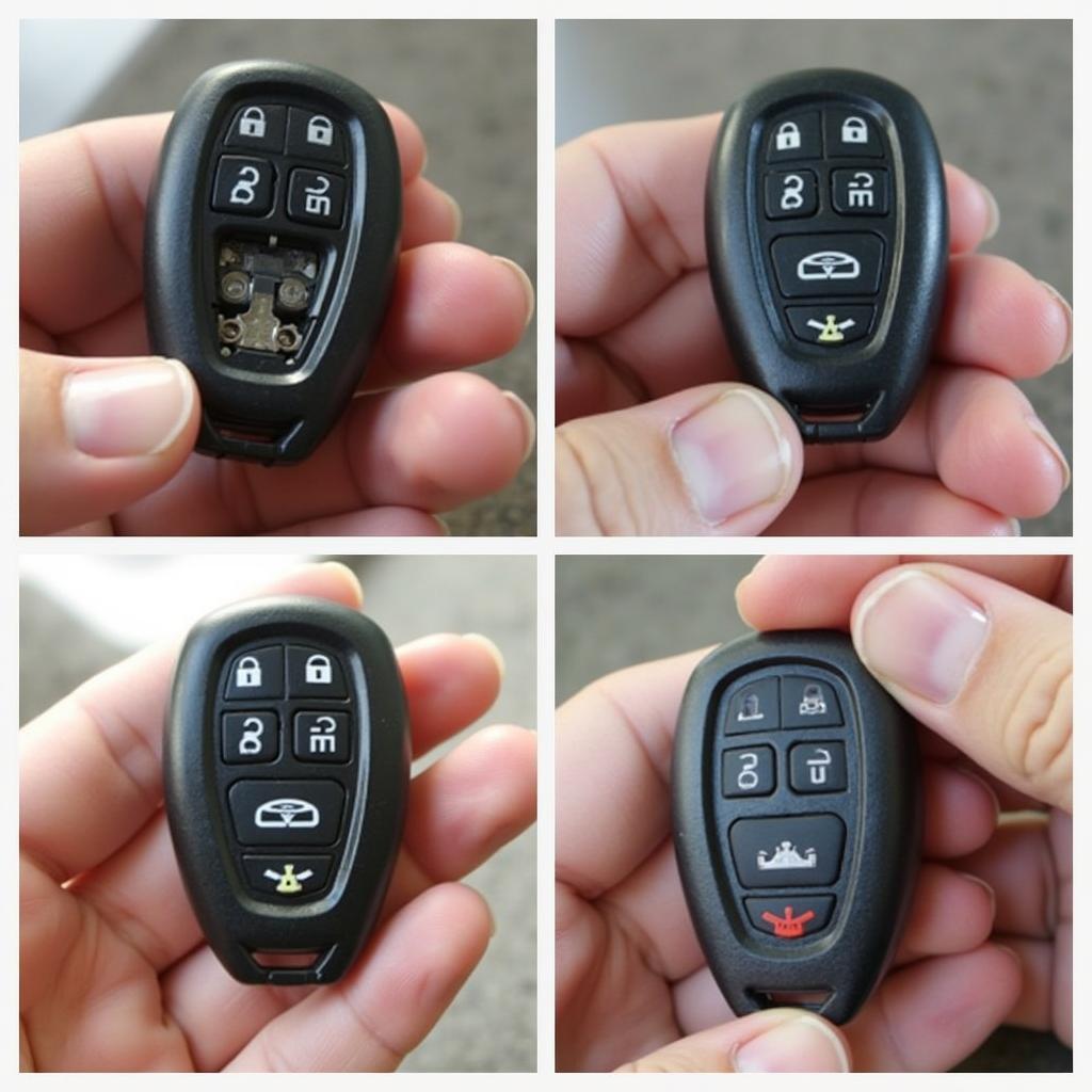 Replacing the battery in a Mazda CX-5 key fob