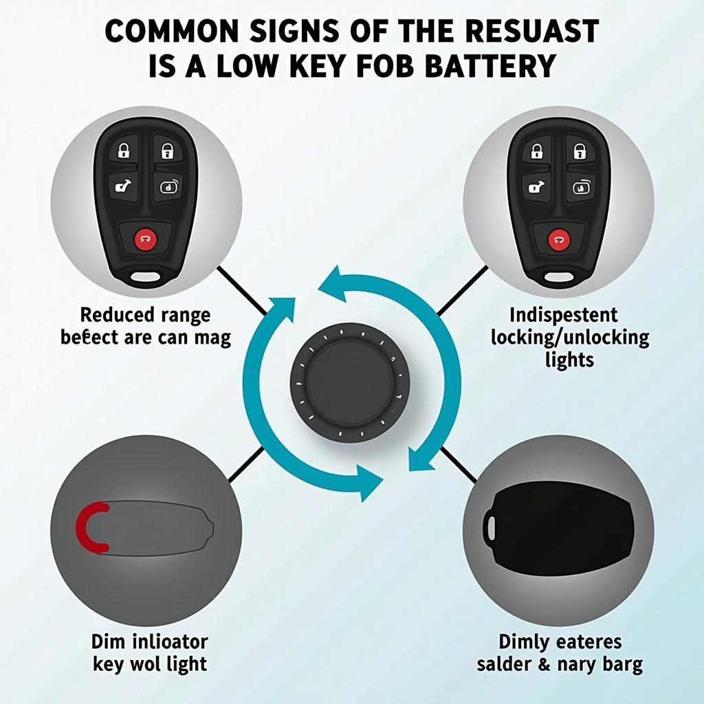 Mazda CX-7 Key Fob Low Battery Signs