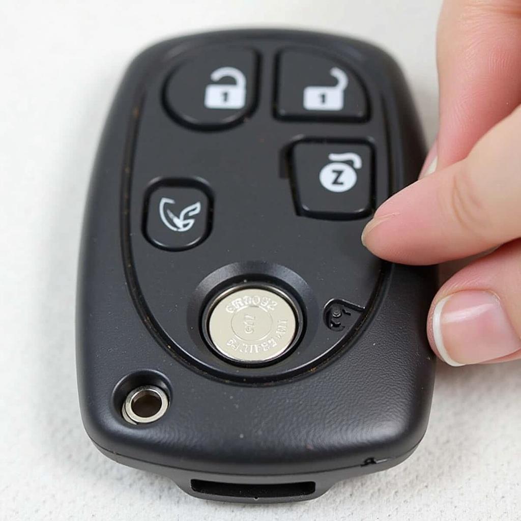 Mazda CX-5 Key Fob Battery Location