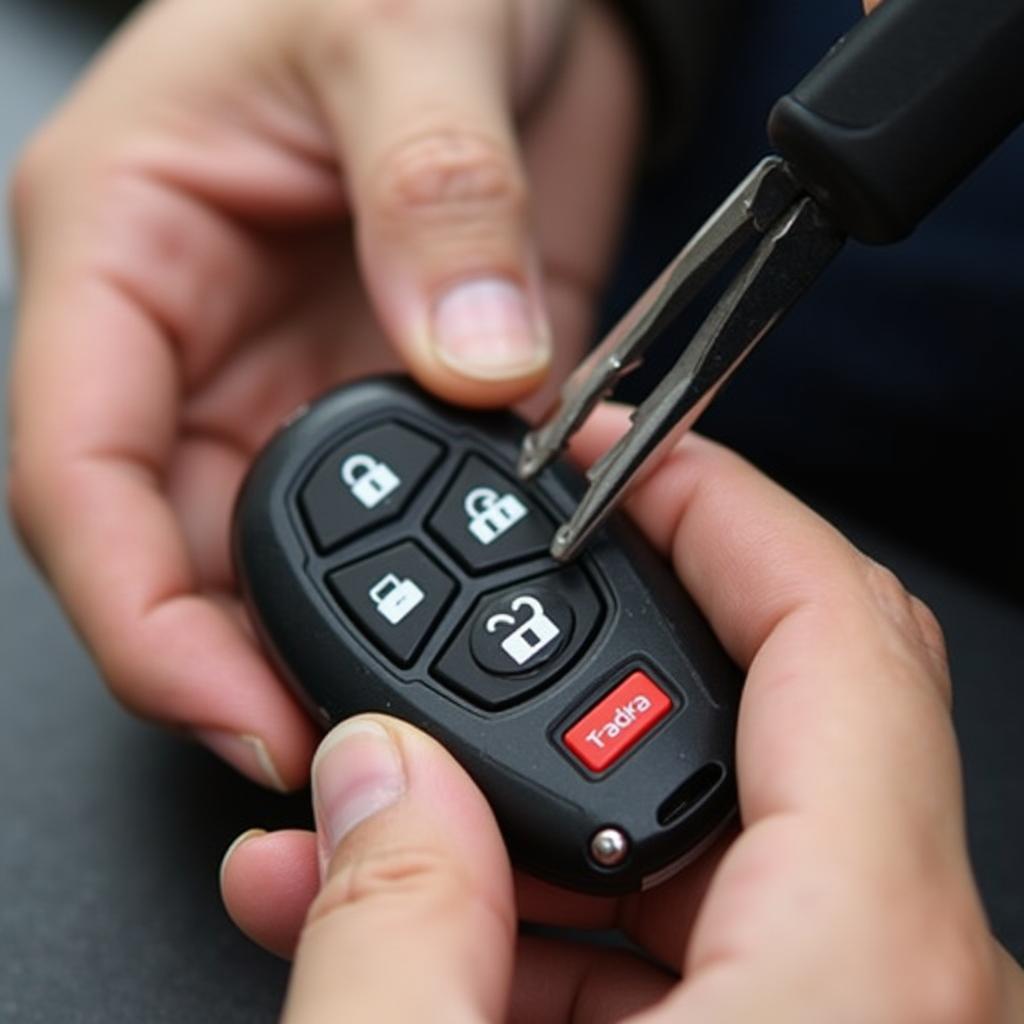 Replacing the Mazda CX-9 Key Fob Battery