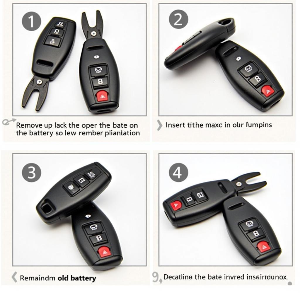 Replacing a Mazda Key Fob Battery