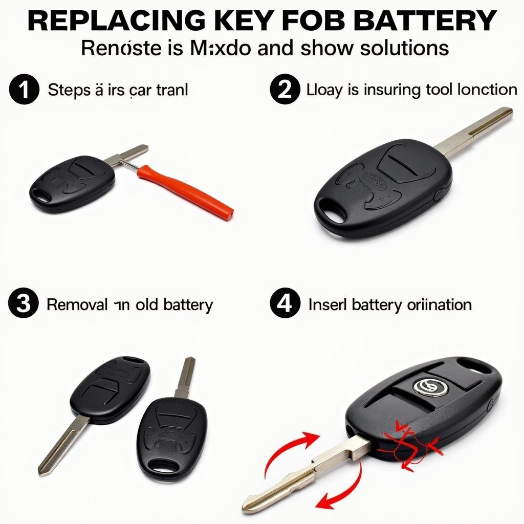 Mazda Key Fob Battery Replacement Steps