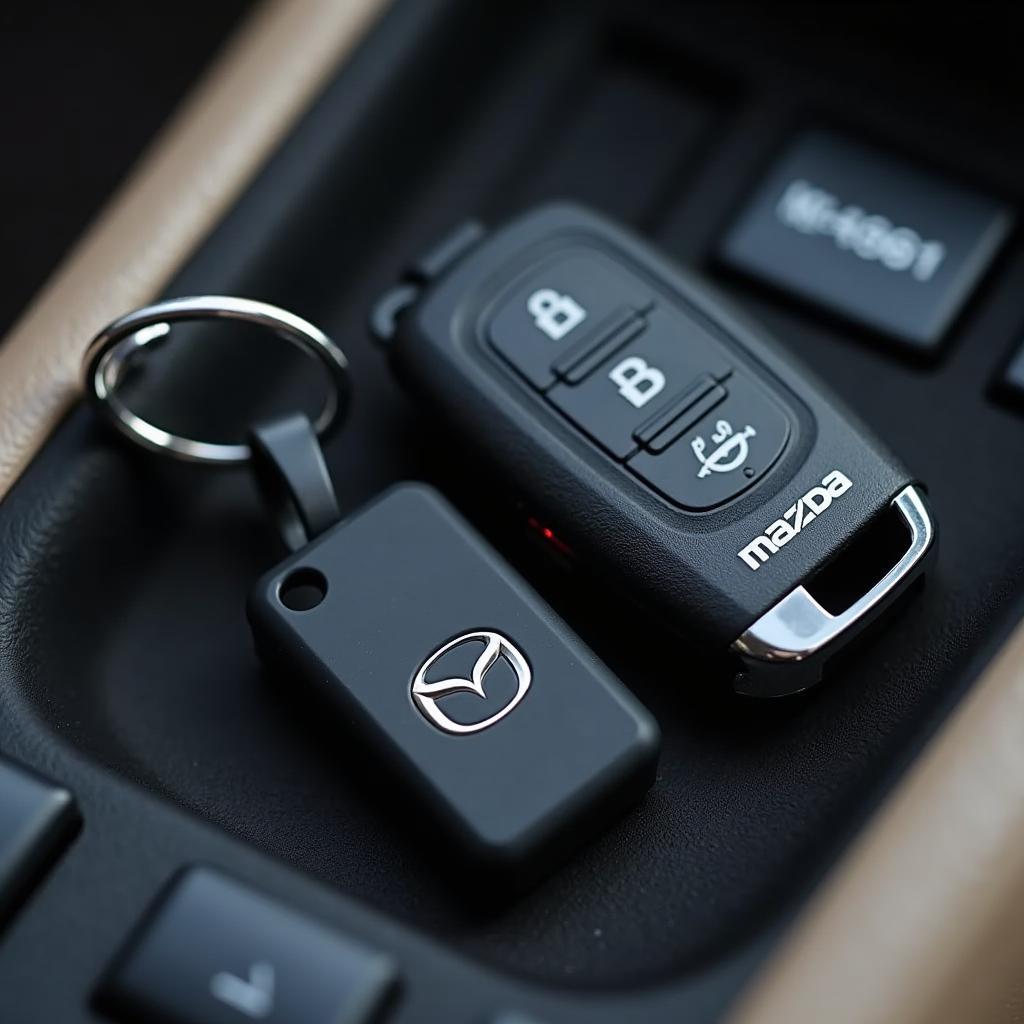 Mazda Key Fob with Tracker