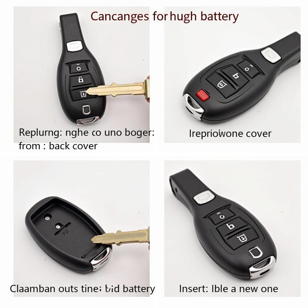 Replacing the Battery in a Mercedes A Class Key Fob