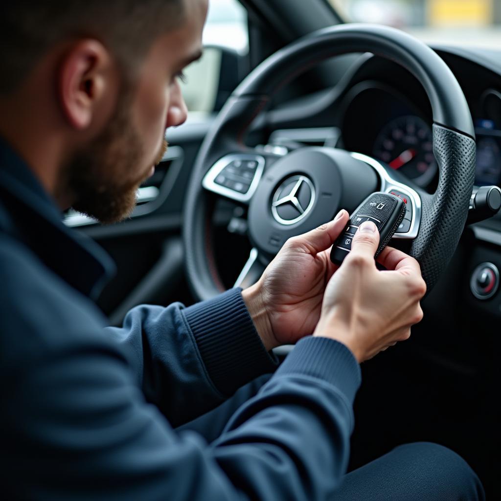 Professional Mercedes-Benz Key Fob Programming