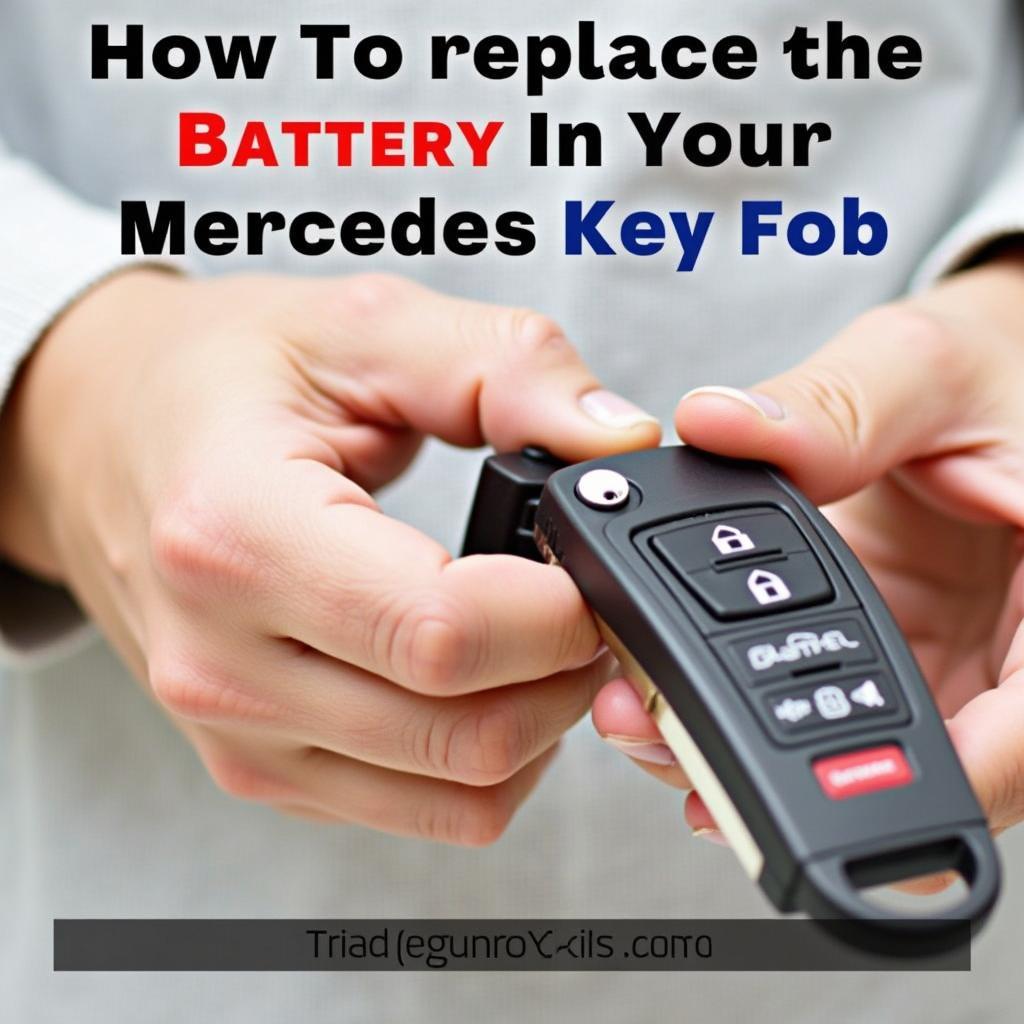 Mercedes Key Fob Battery Replacement