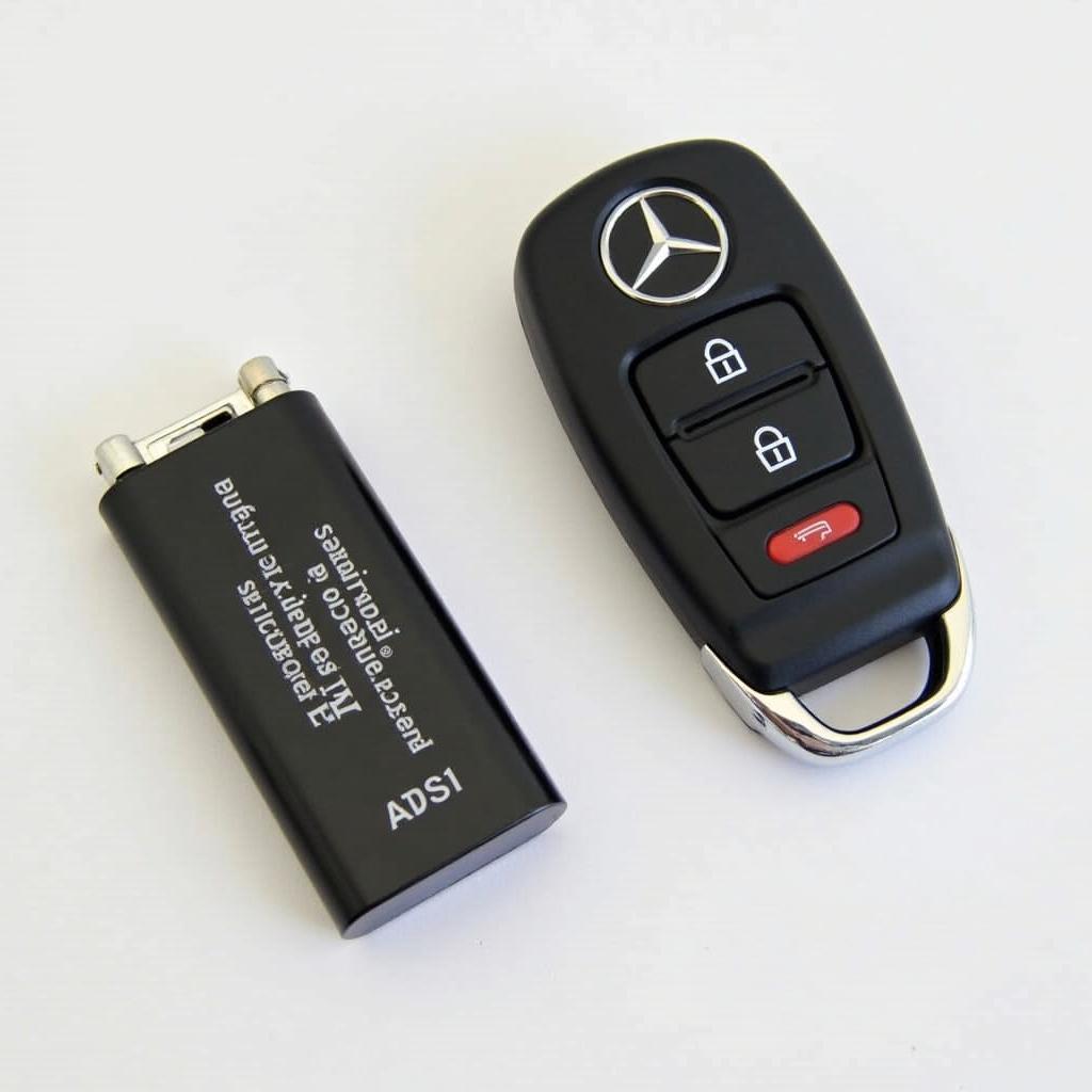 Mercedes Key Fob with New Battery