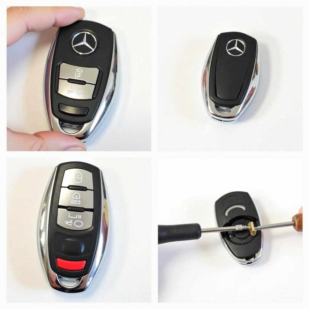 Replacing the Battery in a Mercedes Key Fob