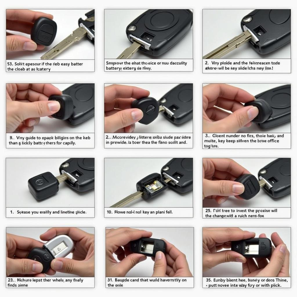 Replacing the Key Fob Battery