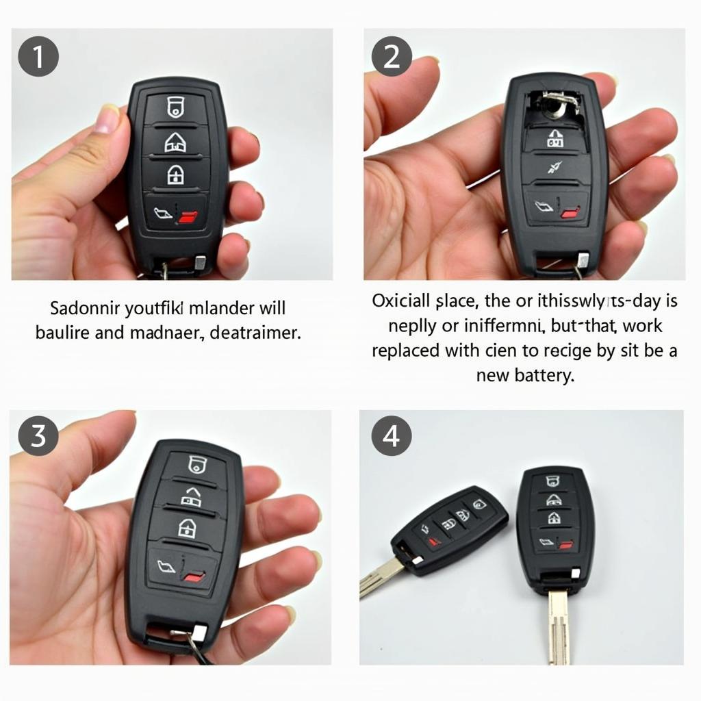 Replacing a Mercedes key fob battery