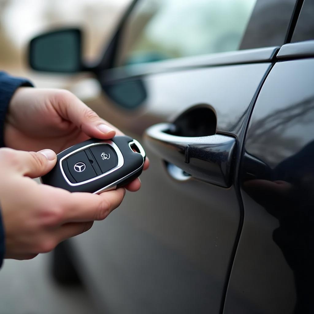 Mercedes Key Fob Range Decreased