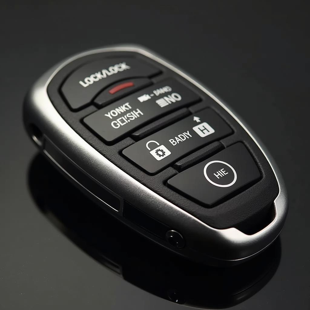 Mercedes SLK Key Fob Features