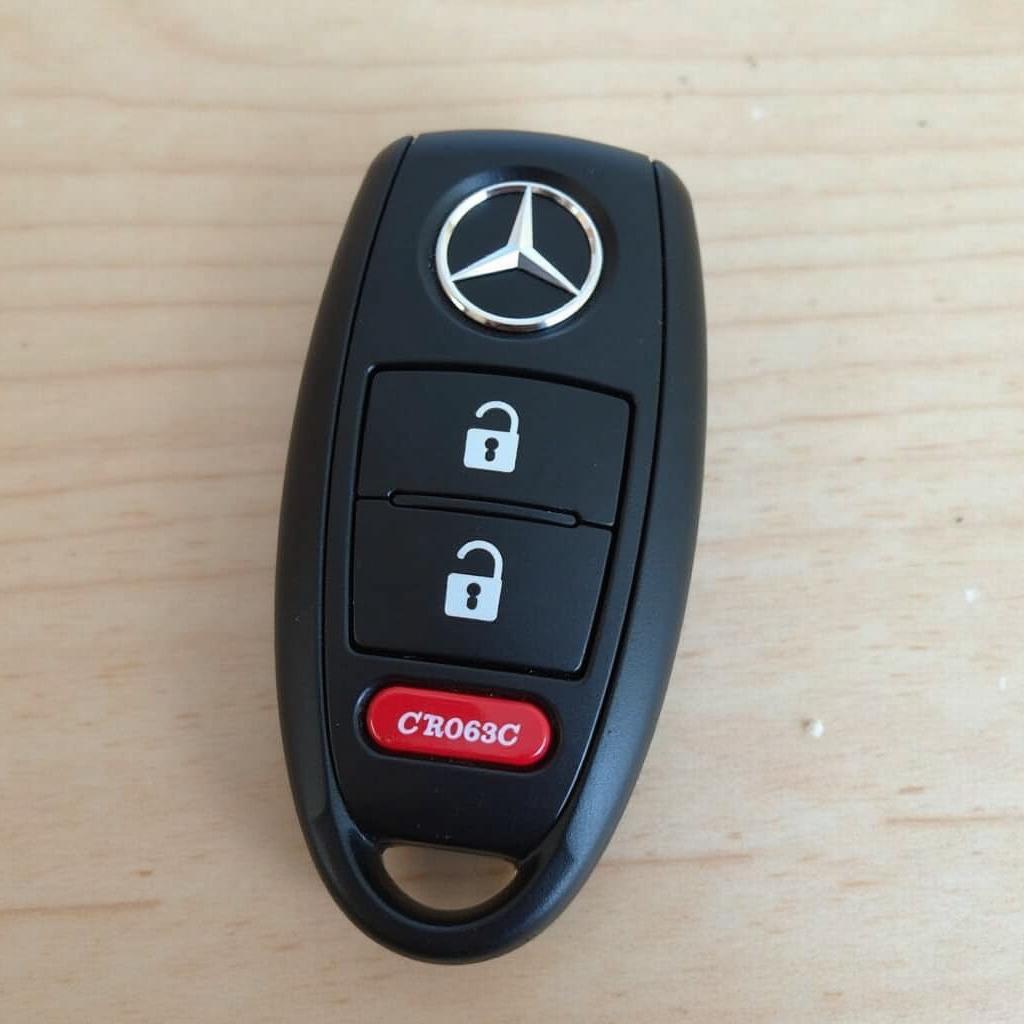 New battery in Mercedes GL key fob