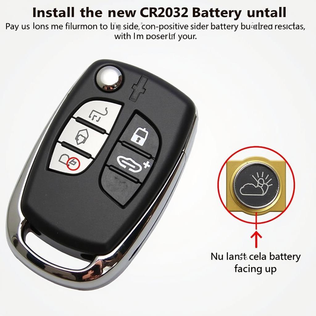  Installing the New CR2032 Battery