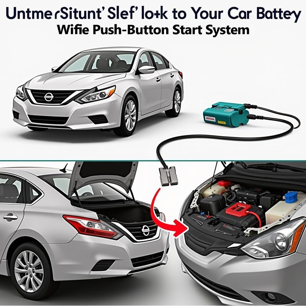 Jumpstarting a Nissan Altima