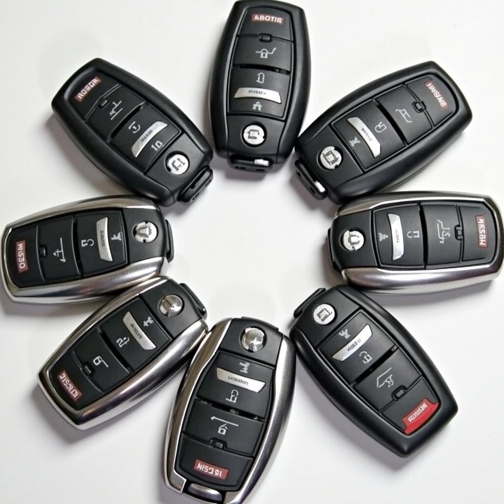 different types of nissan altima key fobs