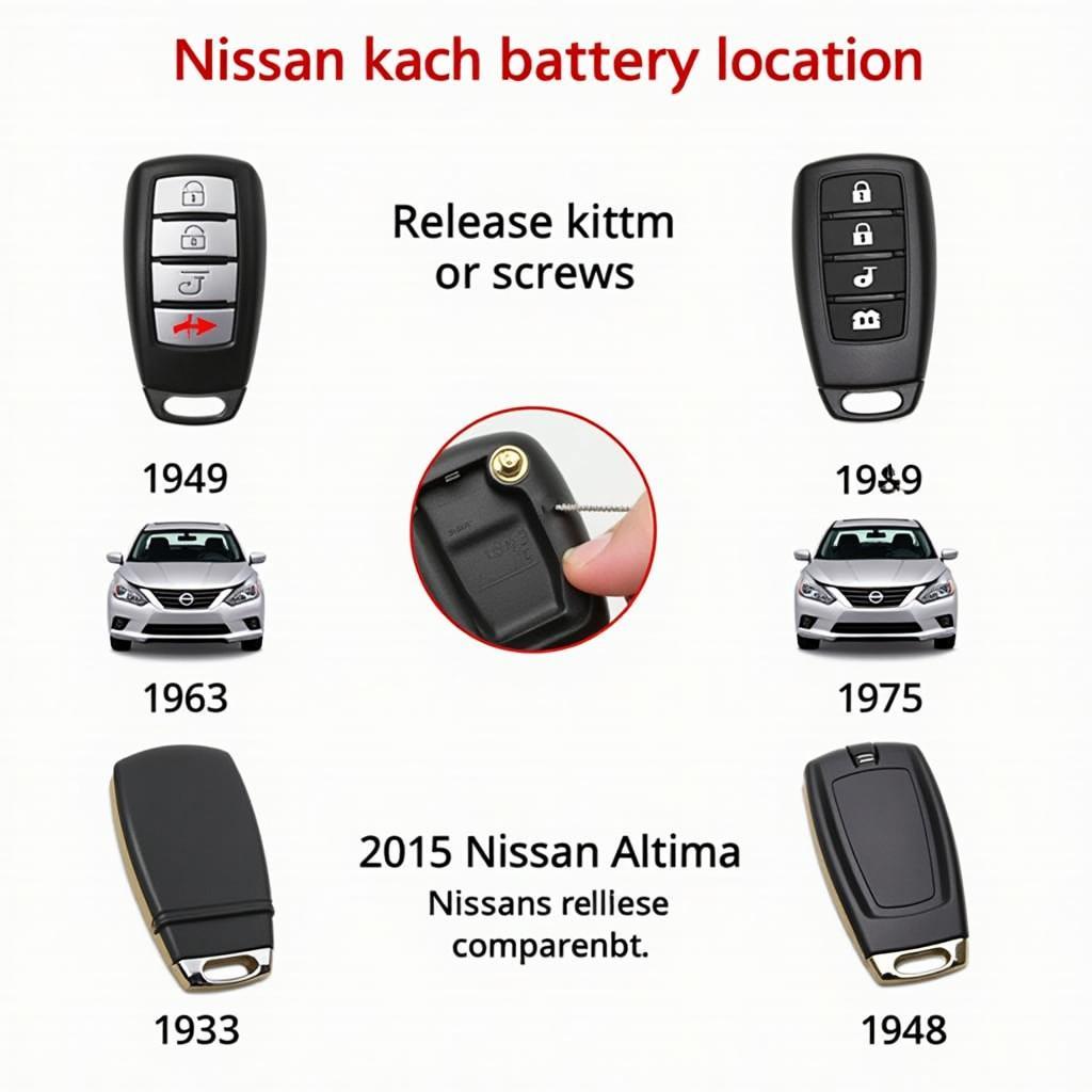 Locating the Battery Compartment on a Nissan Key Fob