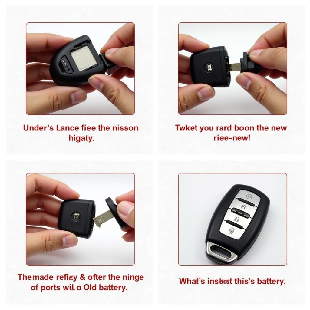 Replacing a Nissan Key Fob Battery