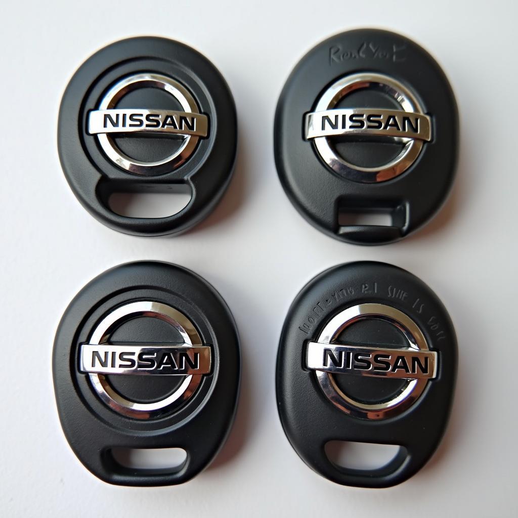 Examples of Nissan Key Fob Logos