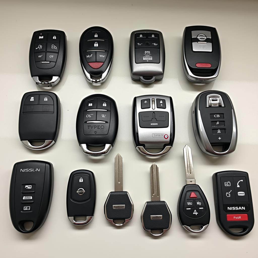 Different Types of Nissan Key Fobs