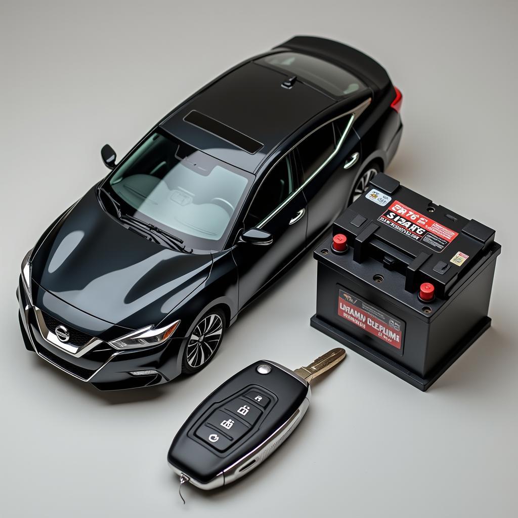 Nissan Maxima Key Fob and Car Battery