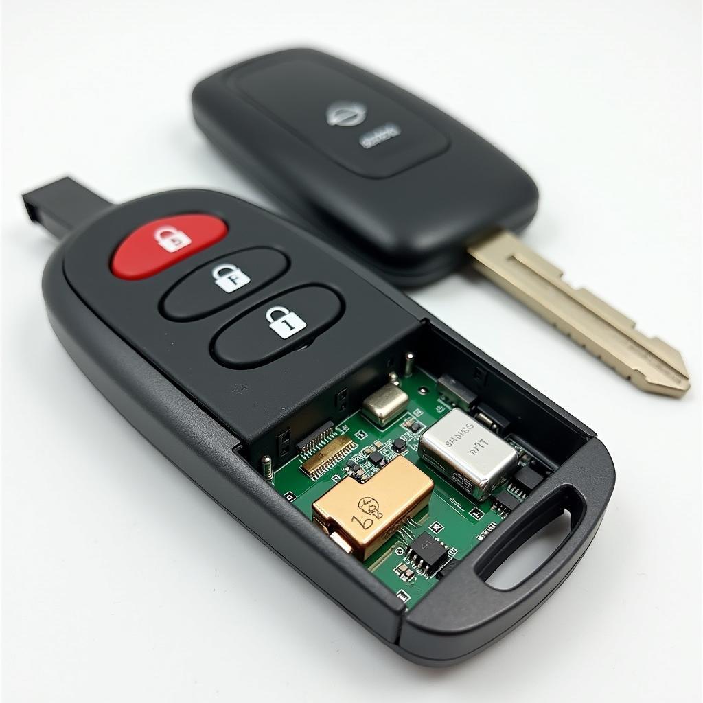 Nissan Micra Key Fob Components