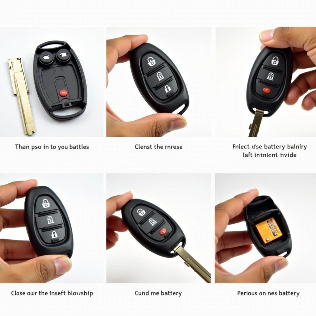 Nissan Rogue Key Fob Battery Replacement Steps