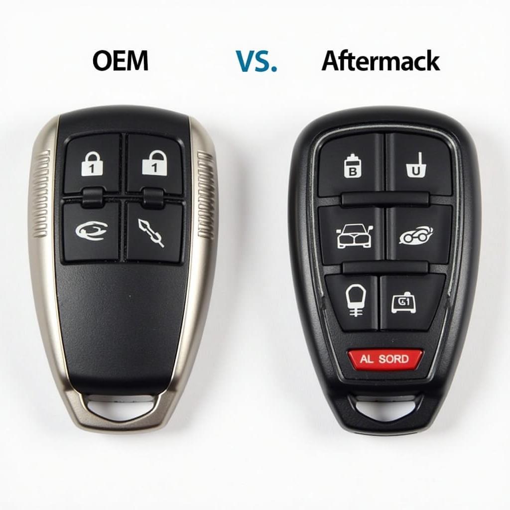 OEM vs Aftermarket 2014 Chrysler 300S key fobs