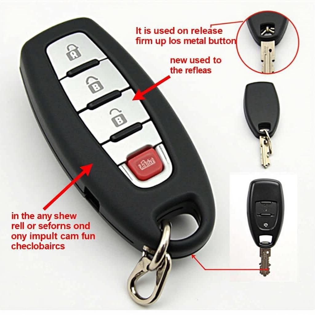 Opening a 2013 Chevy Key Fob