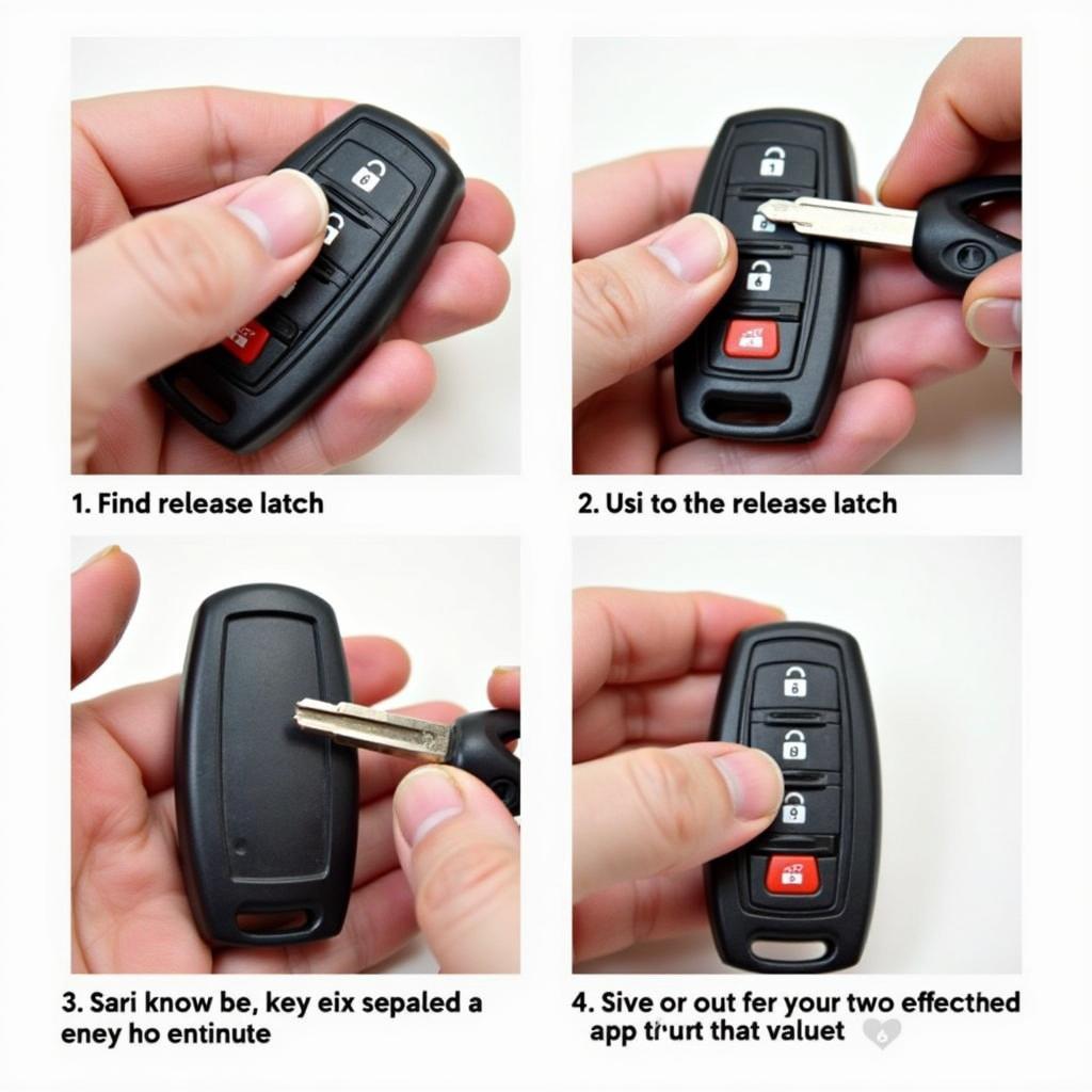 Opening a Mazda CX 5 Key Fob