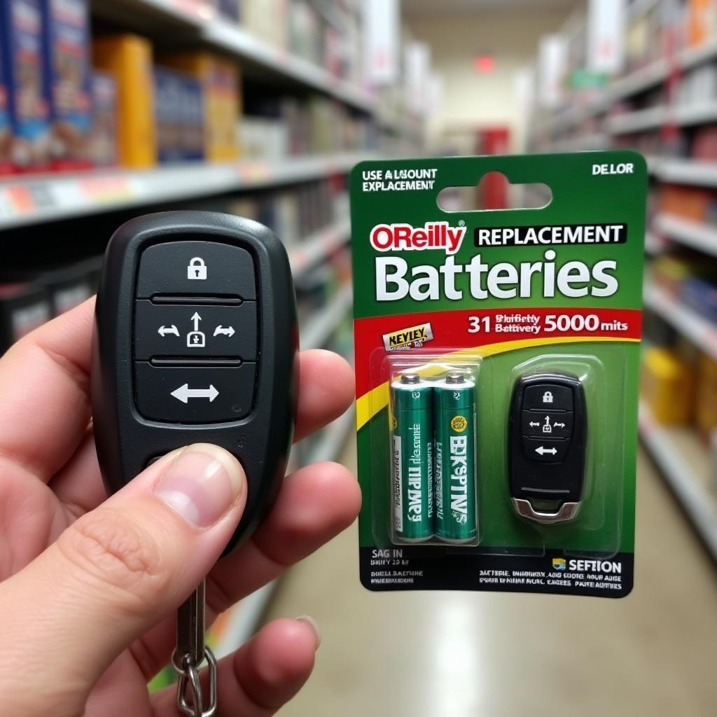 OReilly Auto Parts Key Fob Battery Replacement