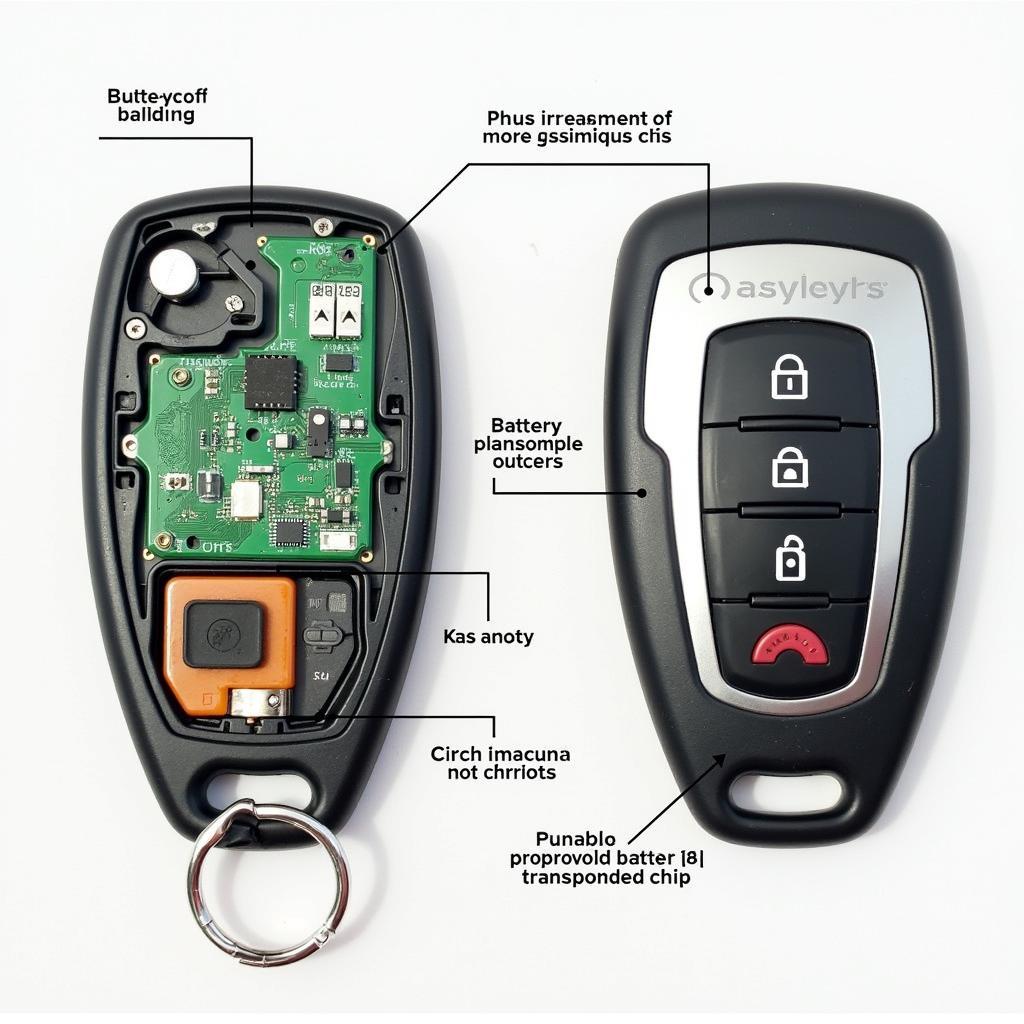 Prius Key Fob Internal Components