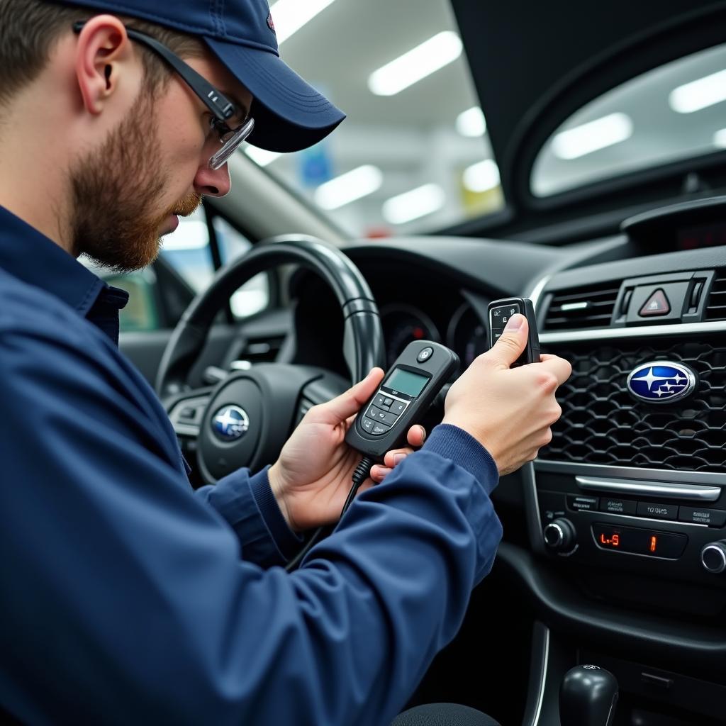 Professional Diagnosing Subaru Key Fob