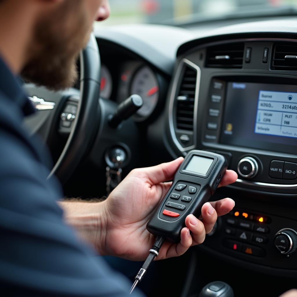 Professional key fob programming