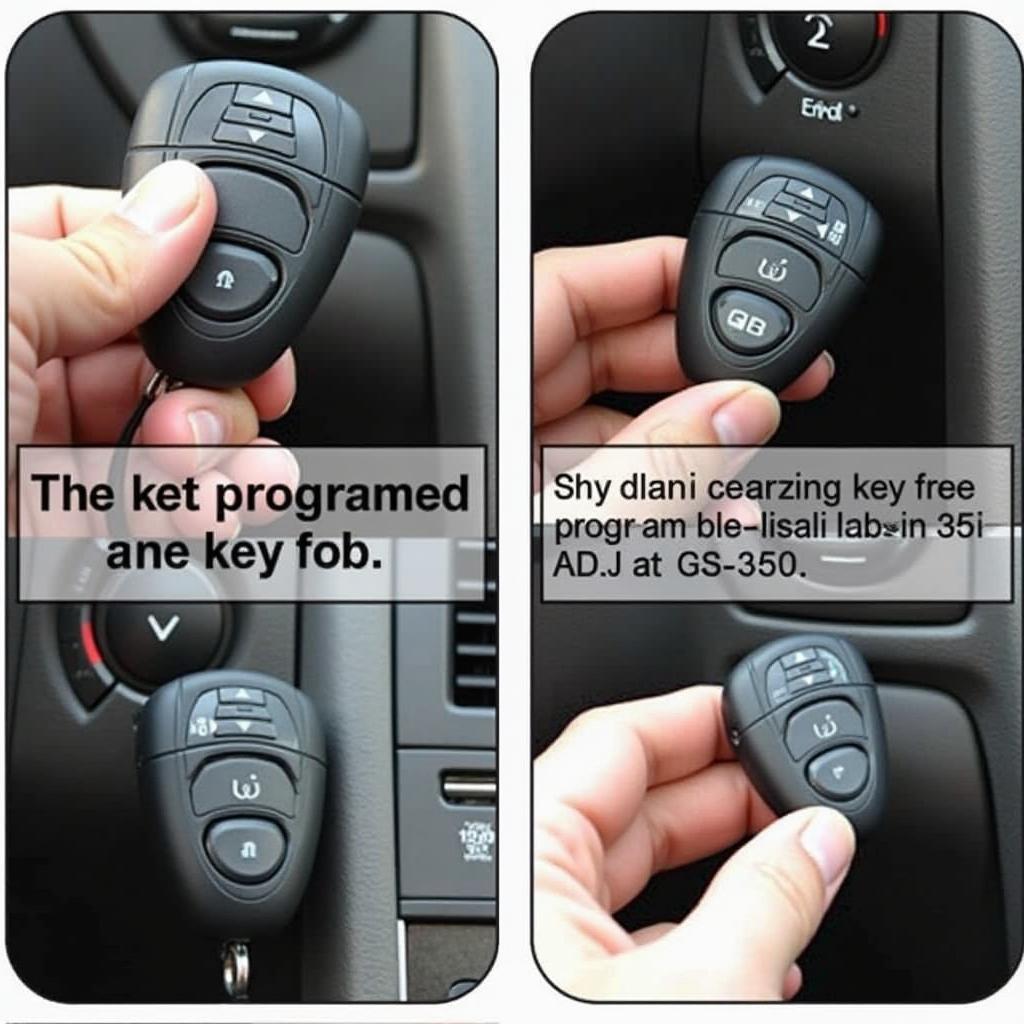 Programming a 2008 Lexus GS350 Key Fob