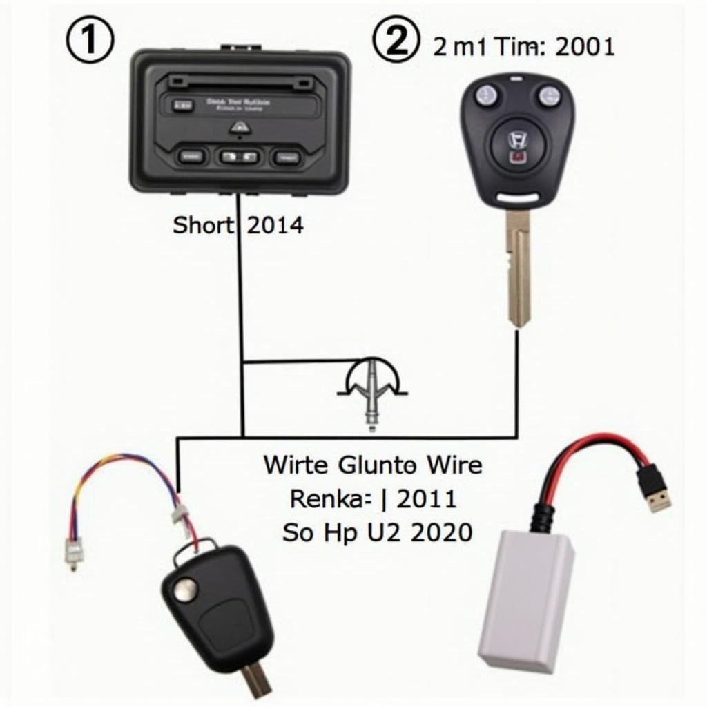 Programming a 2009 Honda Civic key fob using the diagnostic port and a jumper wire