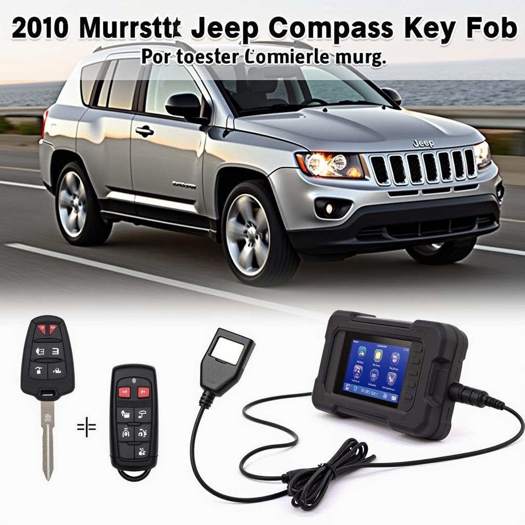 Programming a 2010 Jeep Compass Key Fob Using a Diagnostic Tool