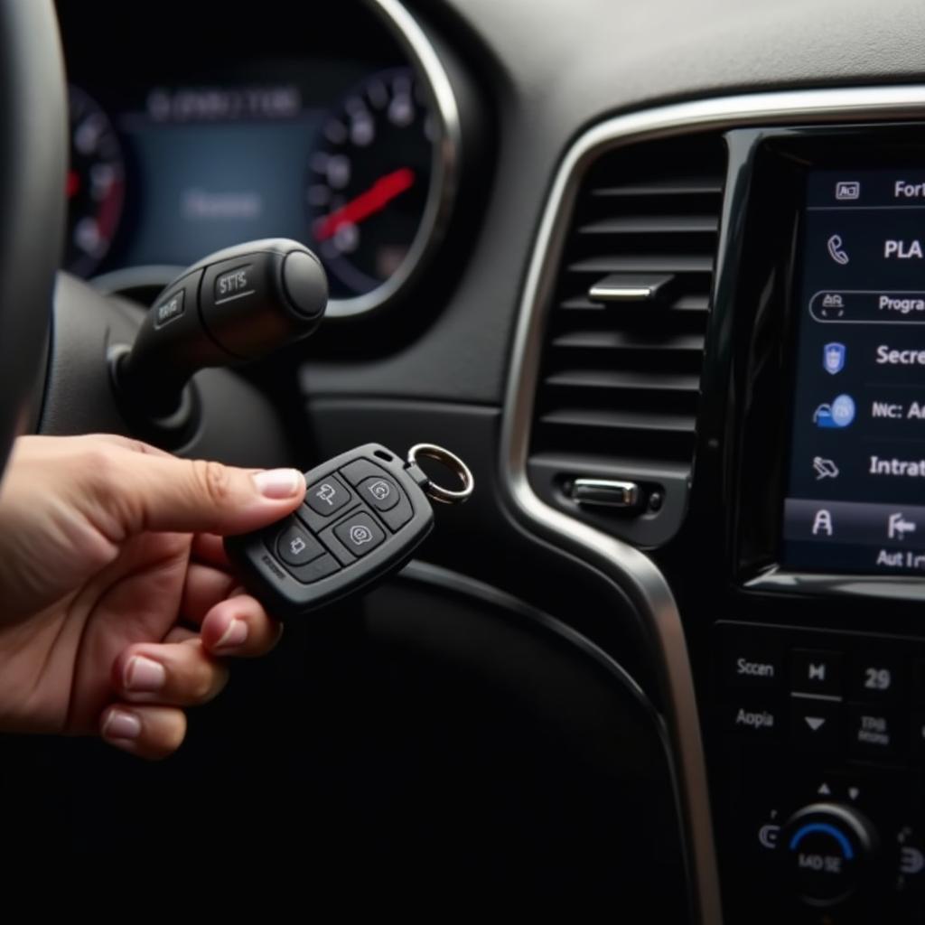 Programming a 2021 Jeep Grand Cherokee L Key Fob