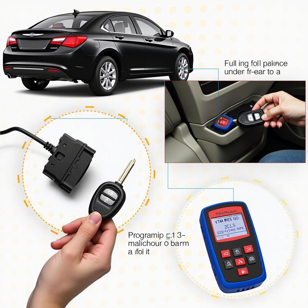 Programming a Chrysler 200 key fob