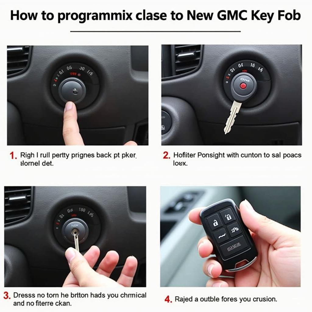 Programming a New GMC Key Fob