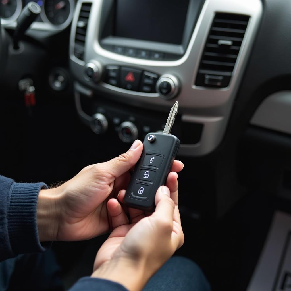 Programming a GMC Terrain Key Fob