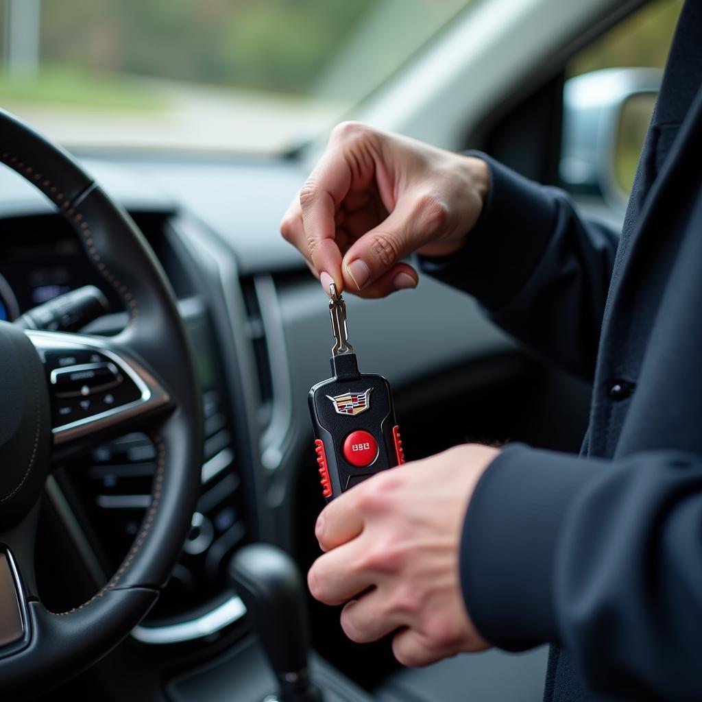 Programming a Cadillac SRX Key Fob