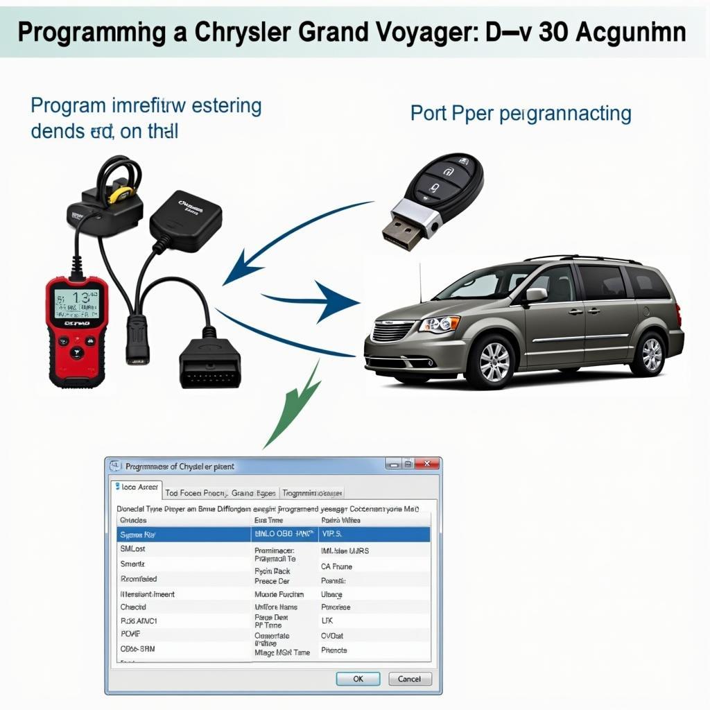 Programming a Chrysler Grand Voyager Key Fob