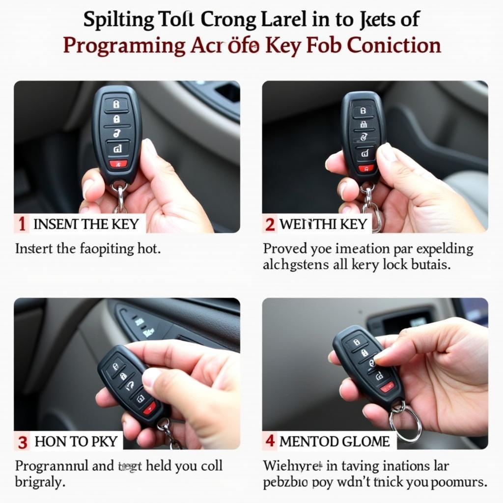 Programming a GMC Acadia Key Fob