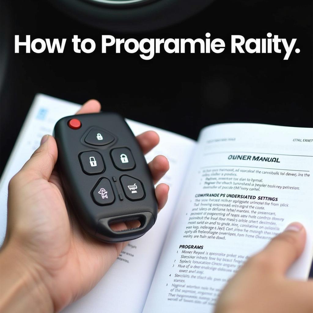 Programming the Key Fob for a 2017 Jeep Renegade Trailhawk