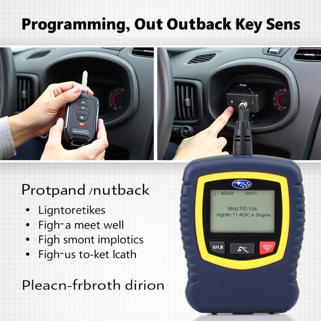 Programming a Subaru Outback Key Fob