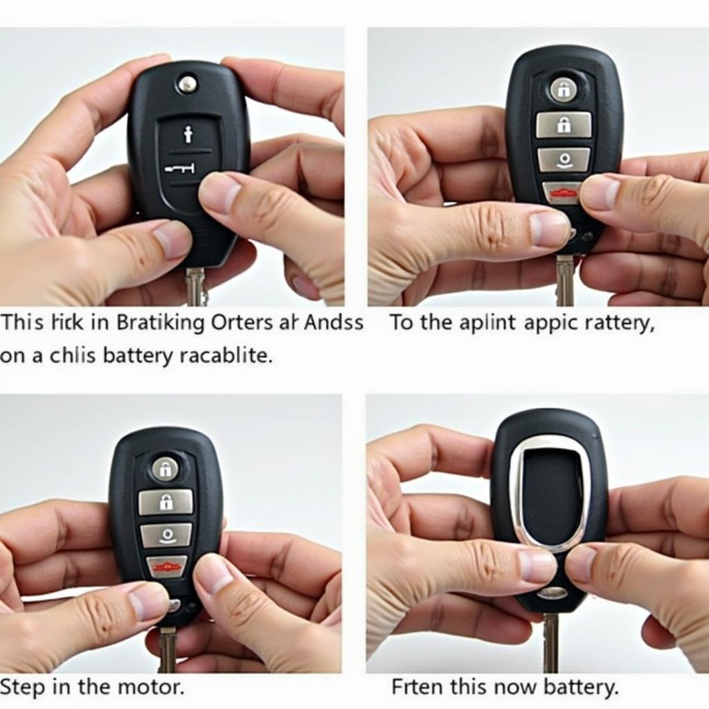 Replacing 2007 Honda Odyssey Key Fob Battery