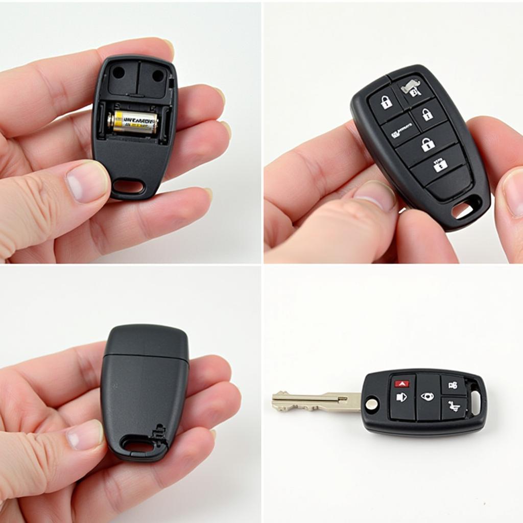 Replacing a Volvo XC60 key fob battery 